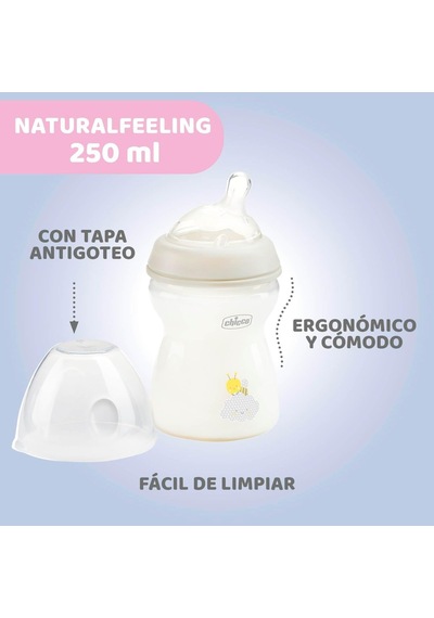 Ayrex Naturalfeeling Biberon 2 Ay+, 250 Ml