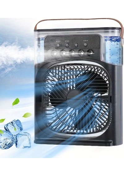 Ultrasonik Hava Nemlendirici Buhar Makinesi Aroma Difüzörü-siyah