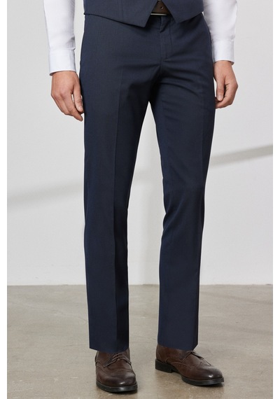 Ac&Co / Altınyıldız Classics Erkek K.lacı Slim Fit Dar Kesim Mono Yaka Desenli Yelekli Takım Elbise K.lacı Koyu Lacivert Ac&Co / Altınyıldız Classics Erkek K.lacı Slim Fit Dar Kesim Mono Yaka Desenli Yelekli Takım Elbise K.lacı Koyu Lacivert