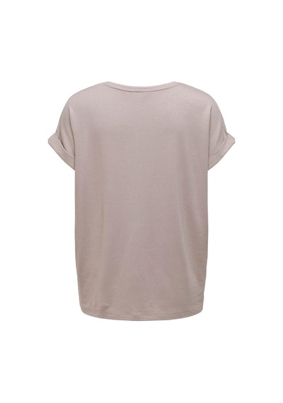 Only 15106662 Onlmoster S/s O-neck Top Noos Jrs Kadın T-shirt 15106662-R4911 Bej