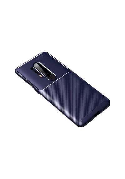 One Plus 8 Pro Kılıf Zore Negro Silikon Kapak Lacivert
