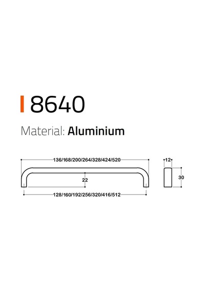System Mobilya Kulbu Antik Renk 192mm Kulp Sy8640 0192 Abm Çok Renkli