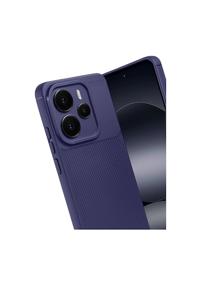 Uryport Xiaomi Note 14 5g Auto Focus Karbon Kapak - Lacivert