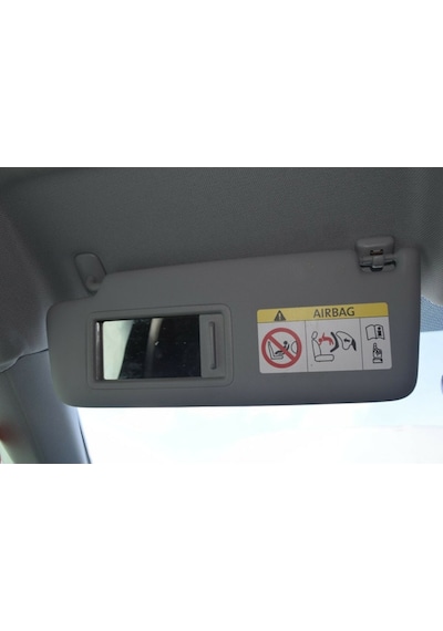 Araç 2 Adet Airbag Güneşlik Aynası Yanı Sticker