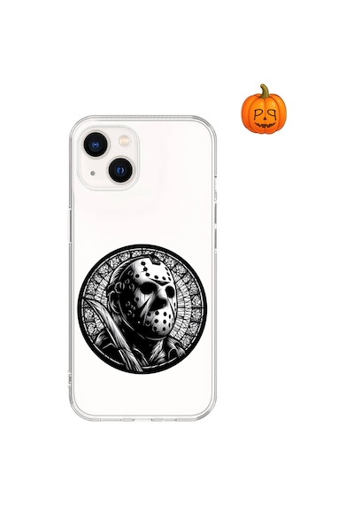 Dali Design Apple Uyumlu iPhone 14 Şeffaf Kılıf Horror 5 Tasarımlı