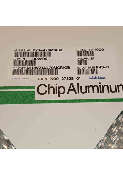 Uwx1a470mcr1gb 47mf 10v 6.3x5.4 Smd Kondansatör 100 Adet