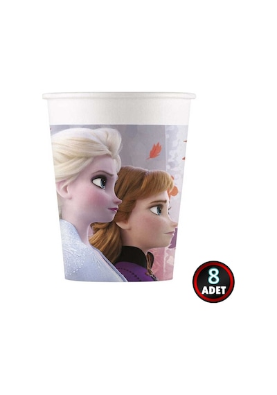 Frozen Ii Karton Bardak - 8 Adet