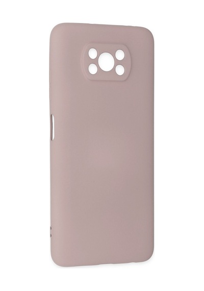 Pocophone X3 Kılıf Nano İçi Kadife Silikon - Pudra Bzsxx00 1