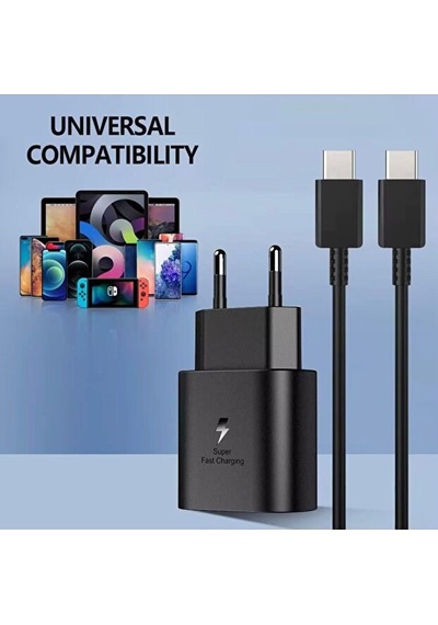 45w Süper Hızlı Şarj Cihazı 1 Metre Type-c Kablo Güçlü Ve Hızlı Şarj