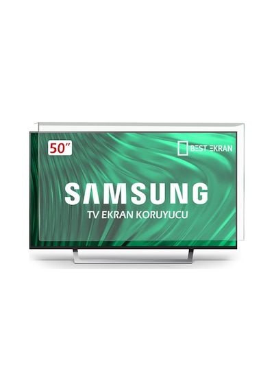 Bestekran Samsung Uyumlu 50HU6900 TV Ekran Koruyucu 50" İnç 126