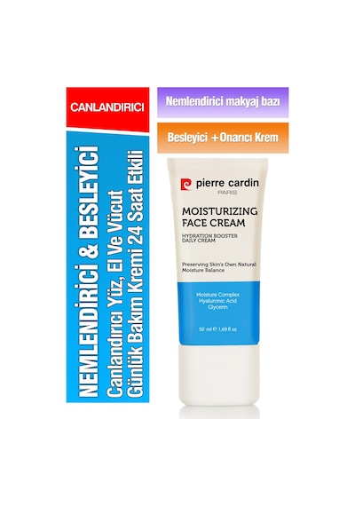 Pierre Cardin Nemlendirici ve Canlandırıcı Günlük Cilt Bakım Kremi 50 ML