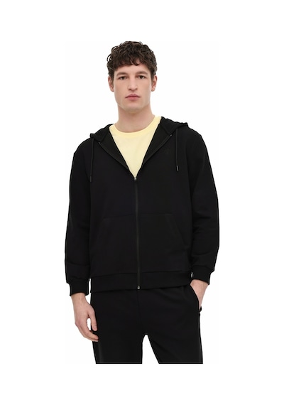 Lumberjack Mb Sn72 Fz Hod 6fx Siyah Erkek Fermuarlı Sweatshirt 000000000102064455 Siyah