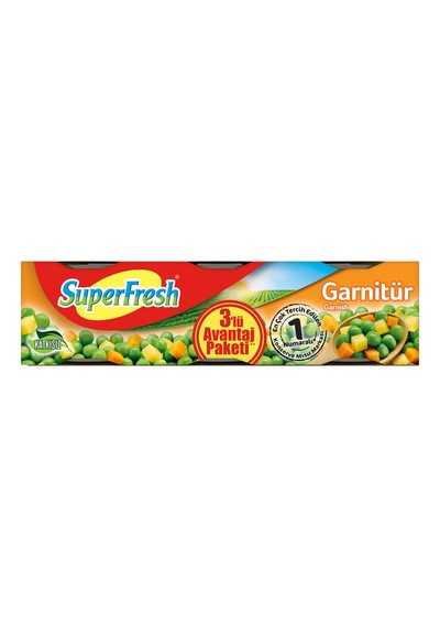 Superfresh Garnitür 3 X 200 G - 6 Adet Tarı