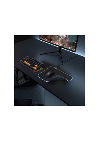 Mp-21 Pulsar M Rgb 252x328x3mm Rgb Led Mouse Pad Siyah 1923 - Karbul4629-9101 Renkli
