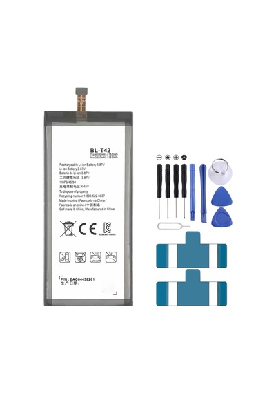 Cbtx Lg V50 Thinq 5g / V50s Thinq 5g / G8x Thinq İçin Bl-t42 4000 Mah Li-polimer Pil Değiştirme