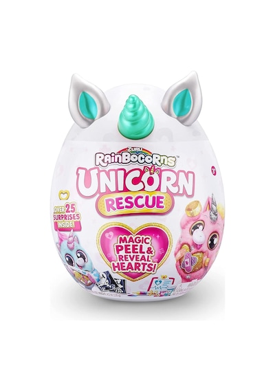 Rainbocorn Unicorn Dev Sürpriz - Turkuaz Boynuz