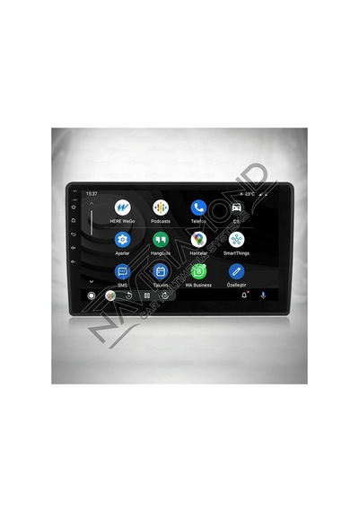 Özer Elektronik Volkswagen Unıversal 8 Gb Ram 128 Gb Hafıza Androıd Multımedıa Teyp 9.0 İnç