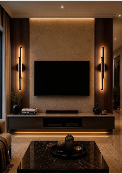 Modern 3 Renk Çift Çubuk Led Duvar Apliği Salon Çocuk Yatak Odası Dekoratif Duvar Apliği Siyah