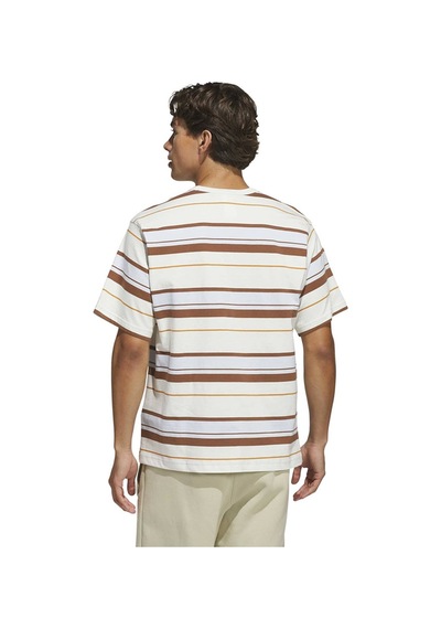 Adidas Erkek Beyaz T-shirt Strıpe Tee Kx1267