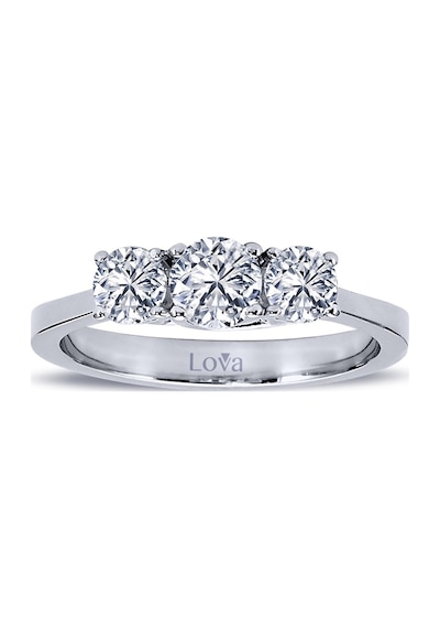 Lova 0,85 Karat Pırlanta Tria Yüzük - 1010079