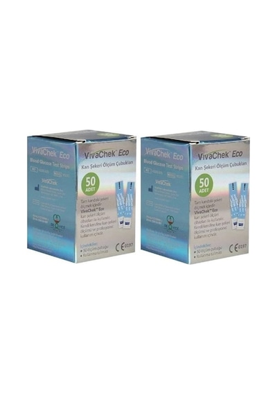 Vivachek Eco Ölçüm Çubuğu 100 Adet