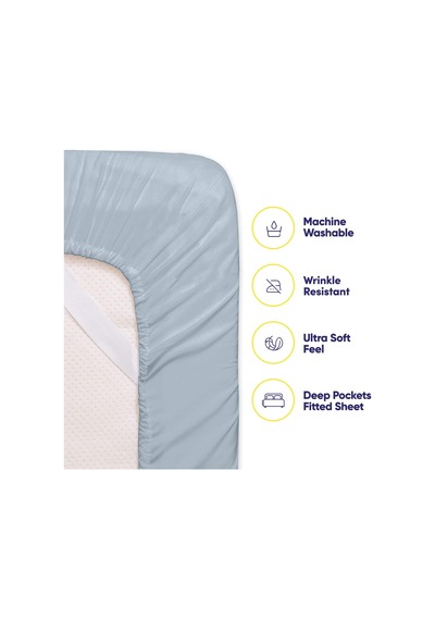 Queen Çarşaf Mavi Misty - 6 Parça 1500 Üstün Koleksiyon İnce Fırçalanmış Mikrofiber Derin Cep Kraliçe Çarşaf Seti Yatak - 2 Ekstra Yastık Kılıfı, Çok Değer, Kraliçe, Mavi Puslu Çok Renkli Queen Çarşaf Mavi Misty - 6 Parça 1500 Üstün Koleksiyon İnce Fırçalanmış Mikrofiber Derin Cep Kraliçe Çarşaf Seti Yatak - 2 Ekstra Yastık Kılıfı, Çok Değer, Kraliçe, Mavi Puslu Çok Renkli