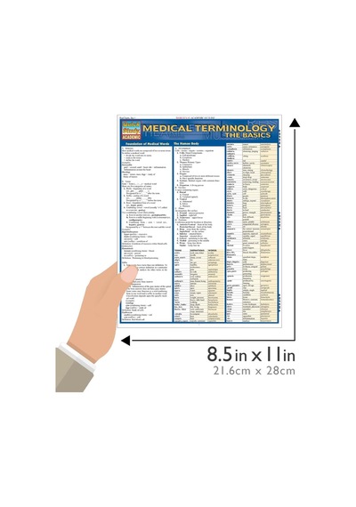 Medical Terminology:the Basics Quickstudy: Academic