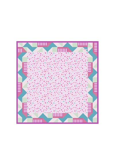 Arancia Pembe 90x90 Pure Touch Eşarp Pembe Pembe