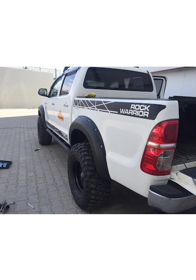 Ducki Toyota Uyumlu Hilux Vigo 2012-2015 Offroad Dodik Abs Plastik