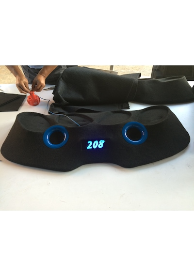 Peugeot 208 306 Pandizot Polyesterli Kabartmalı 2 Port Işıklı