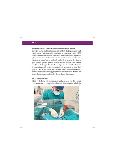 Neonatal Vasküler Erişim İnfüzyon Rehberi