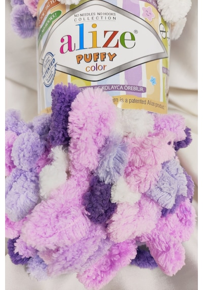 Puffy Color Ebruli El Örgü İpi 100gr. 9mt. 5'li Paket - Renk: 6305