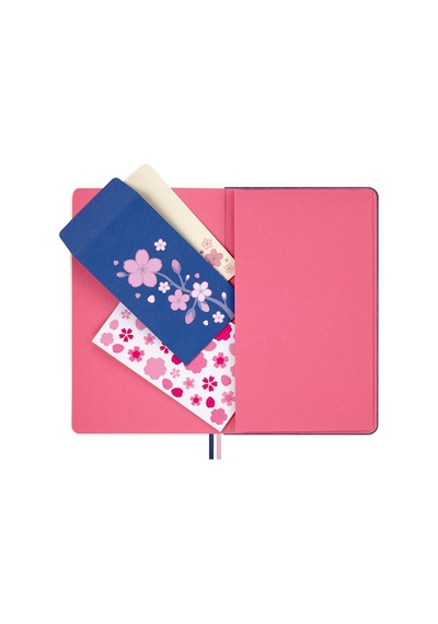 Moleskine Özel Seri Sakura Çizgili Defter L Boy Çok Renkli