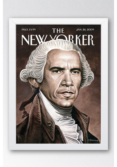 The New Yorker Çerçeveli Tablo January 26 2009