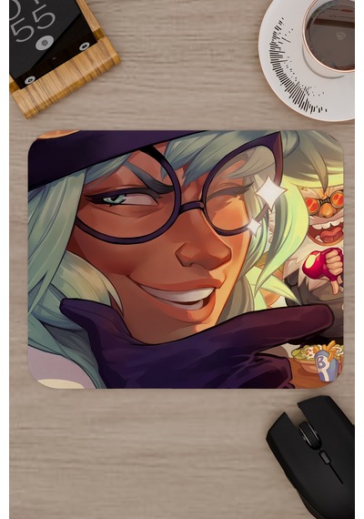 Brawlhalla Kaymaz Dikişli Kauçuk Oyuncu Mousepad V3 - 22x18 Gaming Mouse Pad Fare Altlığı