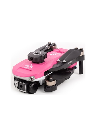 Yıldız İha Heki Skymaster Fırçasız Motor,çift Kamera Engel Sensörlü Hobi Dronu Pembe,1 Bataryalı