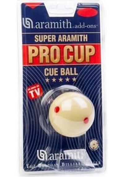 Super Aramith Pro Cup Tek Bilardo Topu 57.2 Karışık Çok Renkli