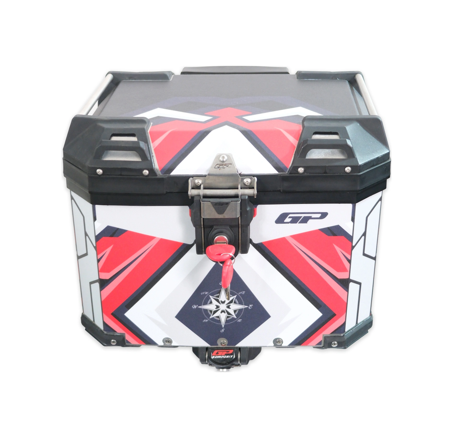 Gp Kompozit Dsn10 37 Lt Alüminyum Motosiklet Çanta Uyumlu Sticker