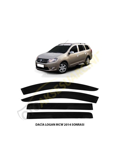 Dacıa Logan Mcv 2014 Sonrası 4Lü Mugen Cam Rüzgarlığı N11.9134