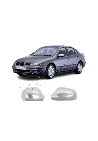 Seat Toledo Uyumlu 1999-2005 Krom Ayna Kapağı 2 Parça Paslanmaz Çelik