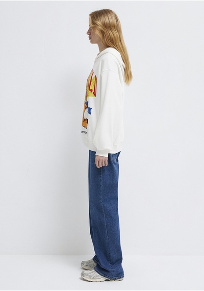 Mavi - Garfield Baskılı Ekru Sweatshirt 1s10530-80194 Ekru