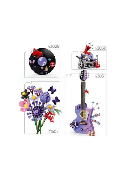 LEGO® Editions Olivia Rodrigo’nun Konser Ayı 43029 - 14 Yaş ve Üzeri Çocuklar için Minifigür İçeren Oyuncak Yapım Seti (670 Parça)