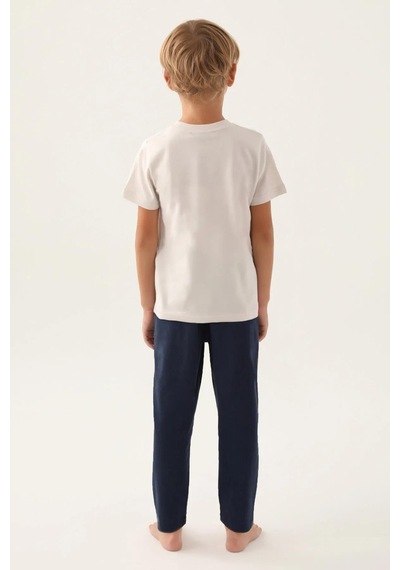 Arnetta 2991 Erkek Home Taş Çocuk Pijama Takımı 001