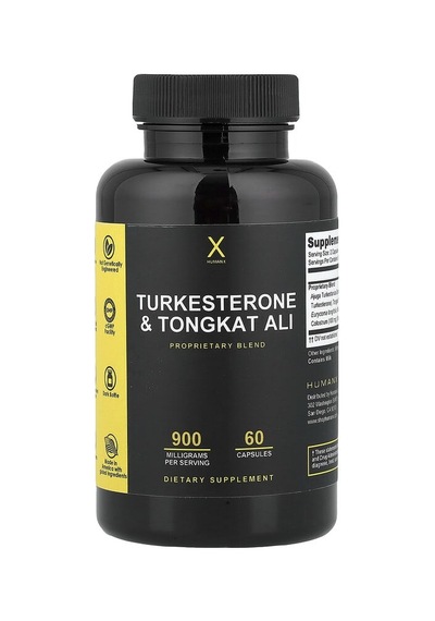 Humanx, Turkesterone & Tongkat Ali, 60 Capsules Humanx Nutrıtıon