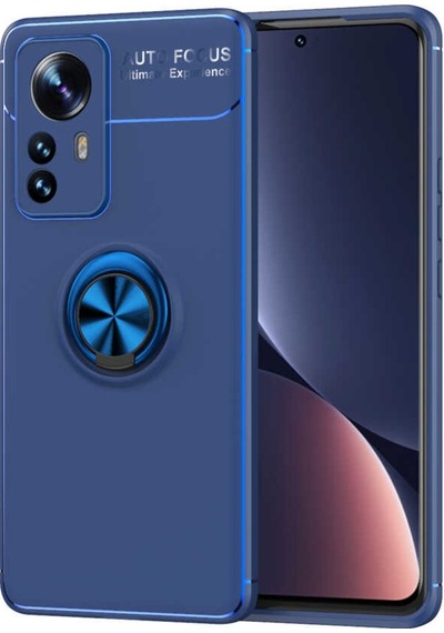 Xiaomi Mi 12 Kılıf Zore Ravel Yüzüklü Silikon Kılıf