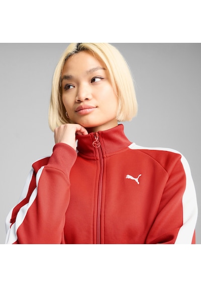 Puma T7 Always On Kadın Kısa Track Ceket 629796 15 Kırmızı