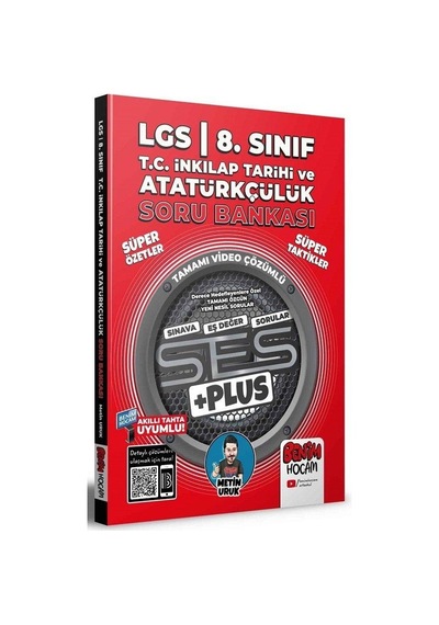 Benim Hocam 8. Sınıf LGS T.C İnkılap Tarihi ve Atatürkçülük Ses P