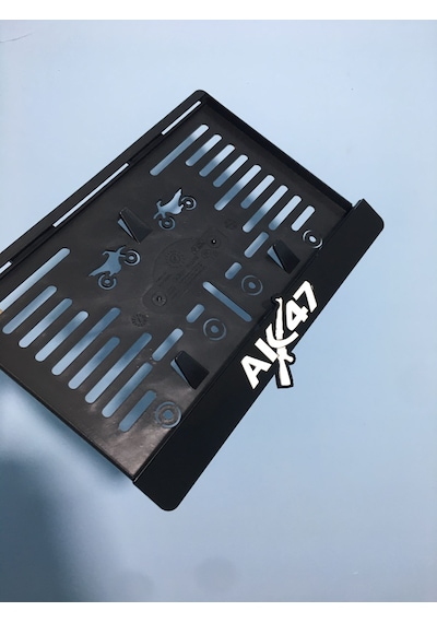 Ak47 Pleksi Motor Plakalığı