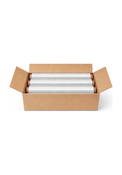 Paketleme Streç Film 6 Lı Koli 1360 Gr X 6 Adet Şeffaf Endüstriyel Streç