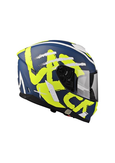 Güneş Vizörlü Çift Kabuk Full Face Lazer Rafale Kask